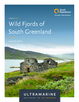 Quark Expeditions Ultramarine Wild Fjords Of South Greenland Land Of The Vikings 2025